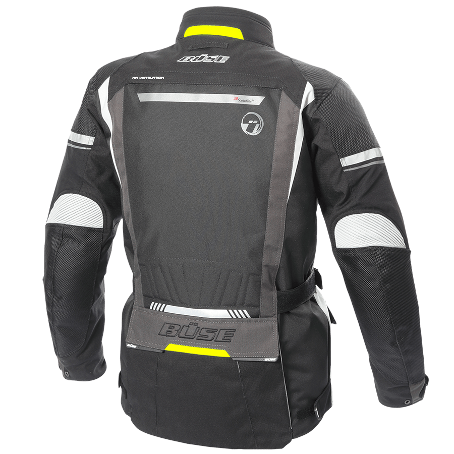 Büse Dam Textile MC Jacke Highland II Schwarz