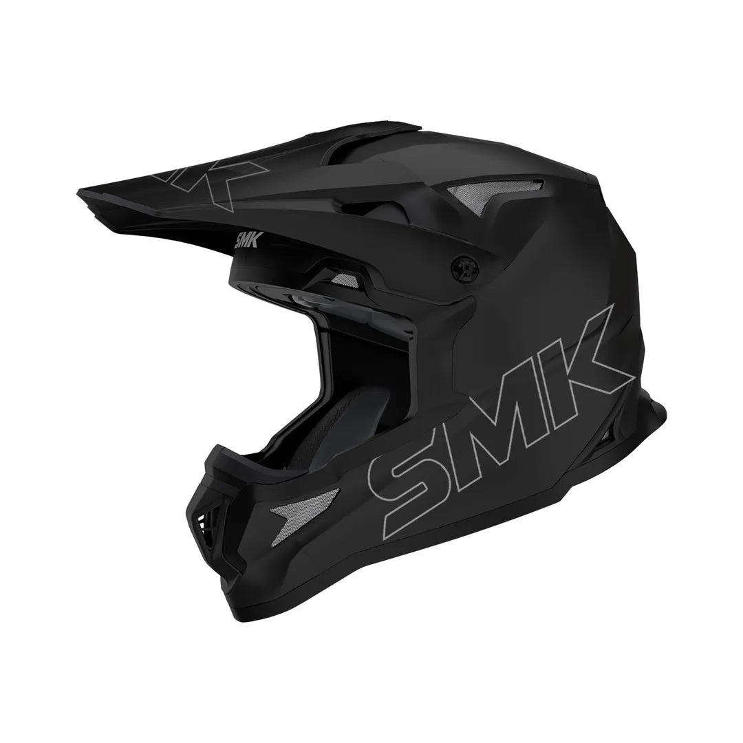 SMK Cross MC Helmet Allterra Black