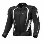 Shima textile mc-jacket mesh pro black /white