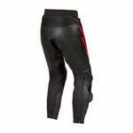 Rebelhorn Mc-Skinnhose Fighter Schwarz /Rot 