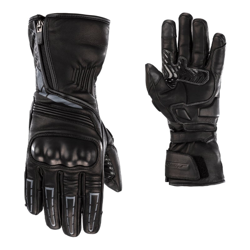 Rst ladies mc-gloves storm 2 waterproof black