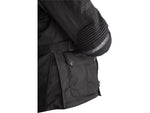 RST Airbag Textile MC Jacke Adventure-X Schwarz