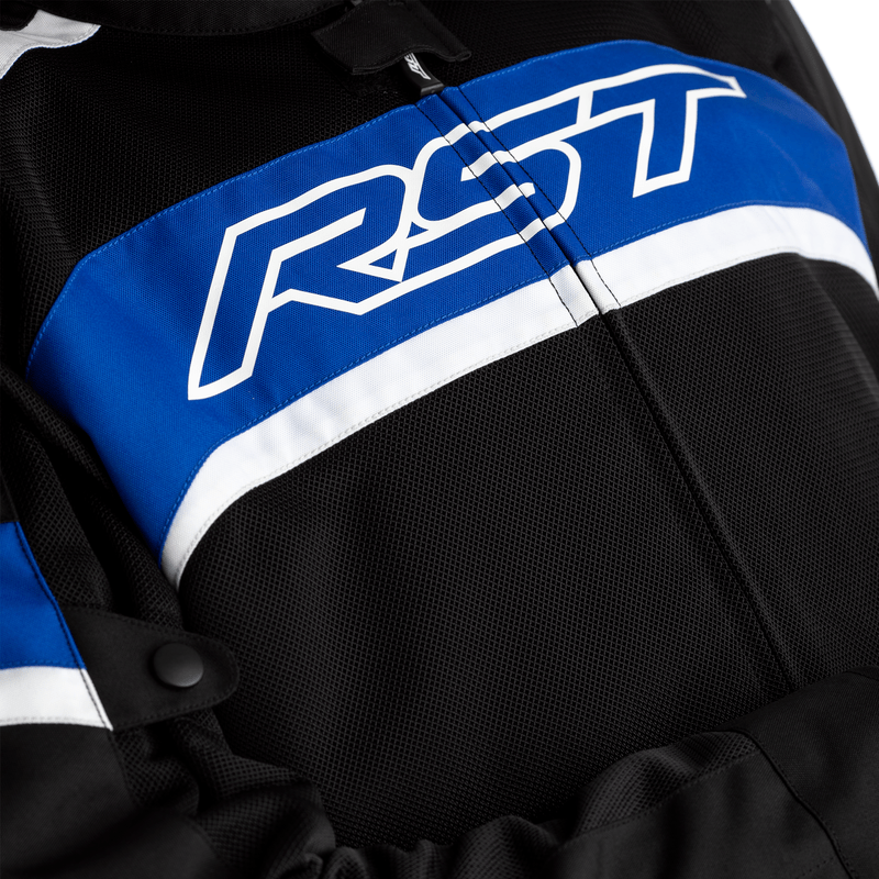 RST Textil Mc-Jacke Pilot Schwarz /Blau 