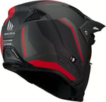 MT Helme öffnen MC Helm Streetfighter C5 Matt Red