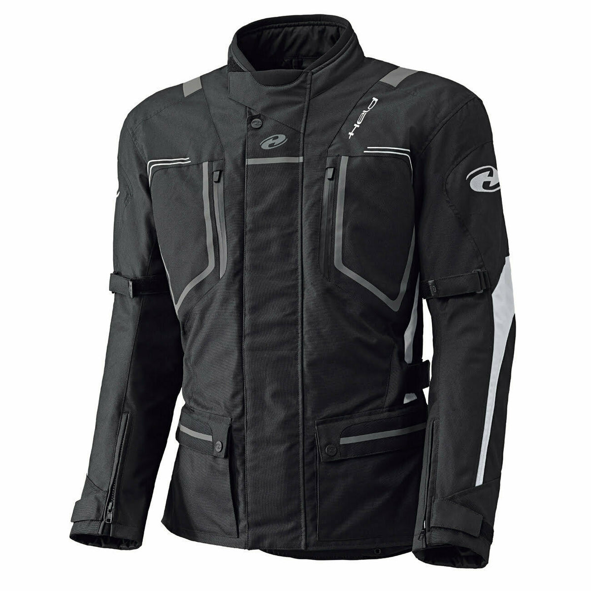 Held Textil Mc-Jacke Zorro Schwarz /Weiß 