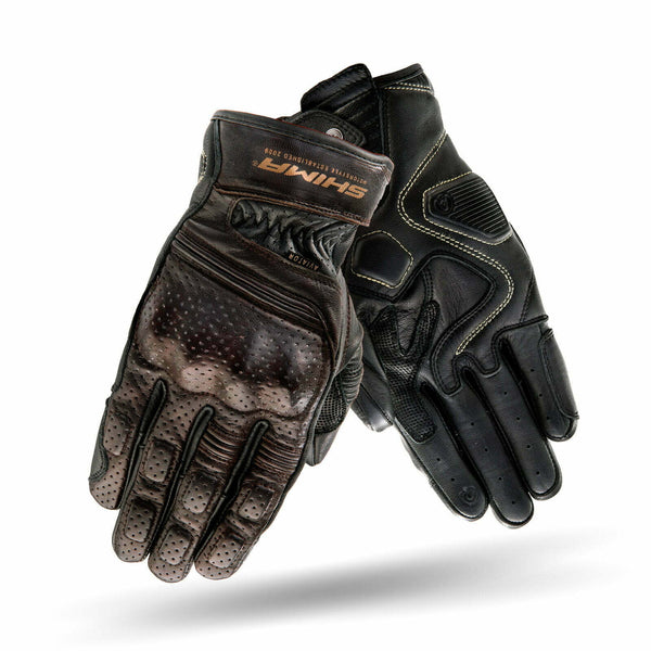 SHIMA MC GLants Aviator noir / marron