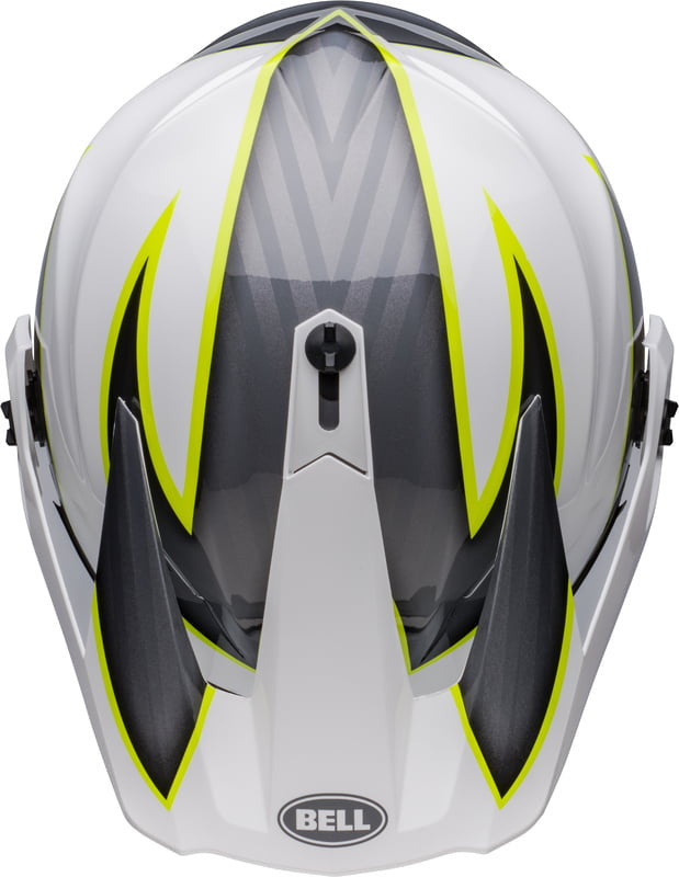 Bell Adventure Mc-Helm MX-9 Adventure Mips Weiß /Flu 