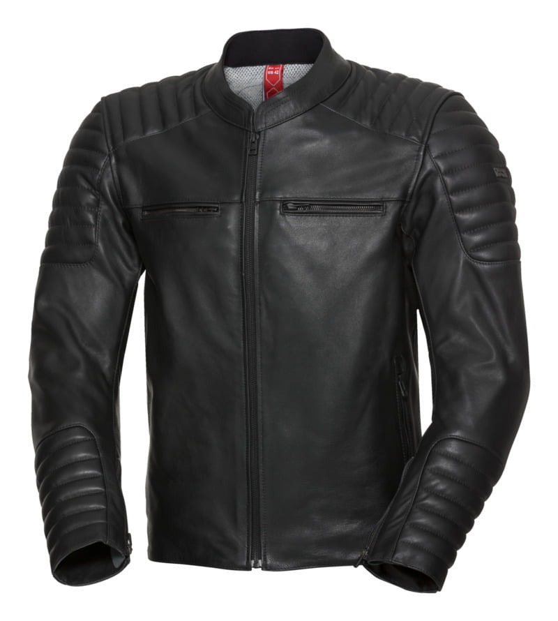 ixs mc-cuer veste ld classique noir noir