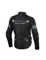 Seca Dam Textile MC Jacke Arrakis II Schwarz