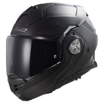 LS2 Openable MC Helmet Advant X Black