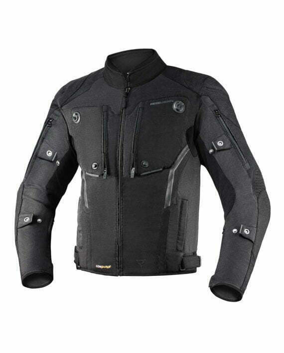 Rebelhorn Textile MC Jacke geboren schwarz