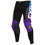 FXR Helium MX Cross -broek 20 Zwart /Paars /blauwe vervaging