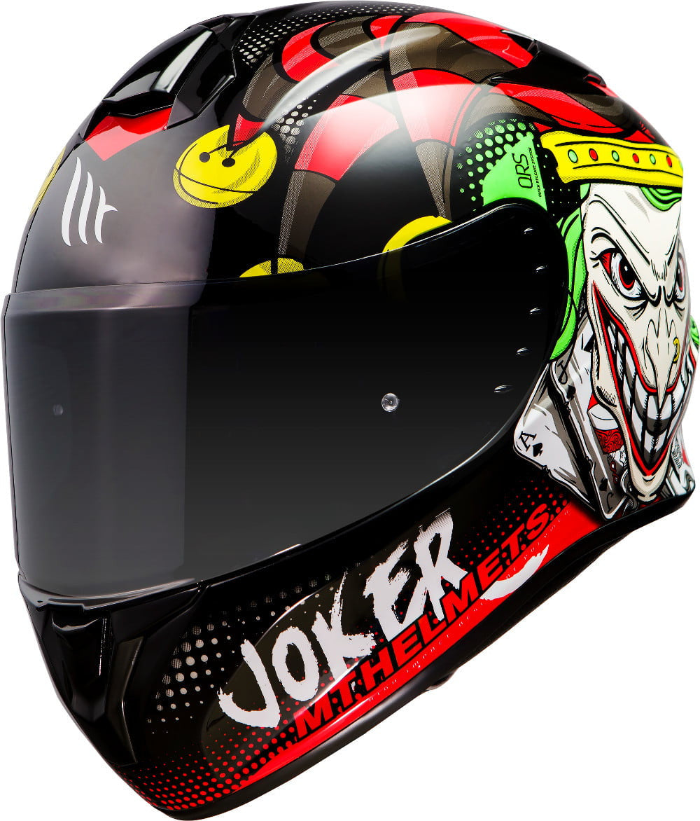 Mt Helmets Integral MC Helmet Targo Joker Black