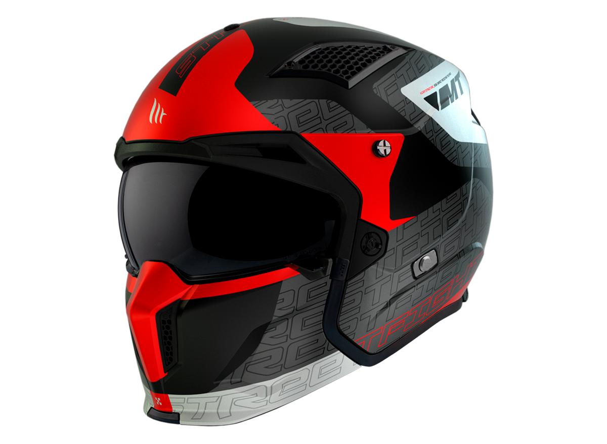 MT Helmets Öppen Mc-Hjälm Streetfighter SV S Totem B15