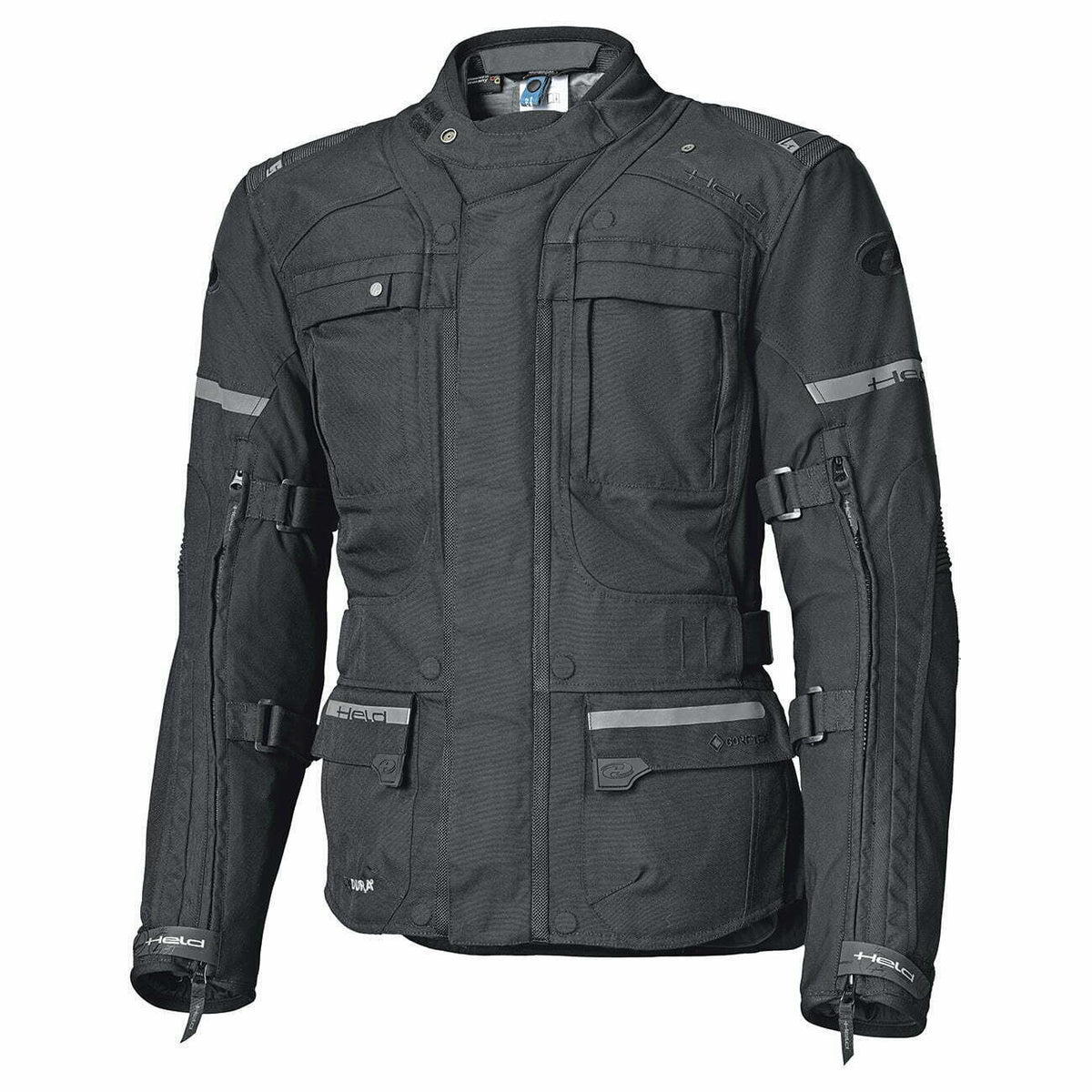 Gore-Tex® Textile MC Jacke Carese Evo Schwarz gehalten