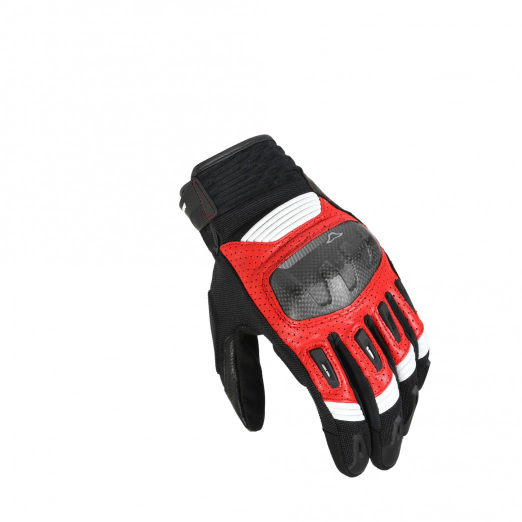 Macna Mc-Handschuhe Rime Rot / Schwarz 