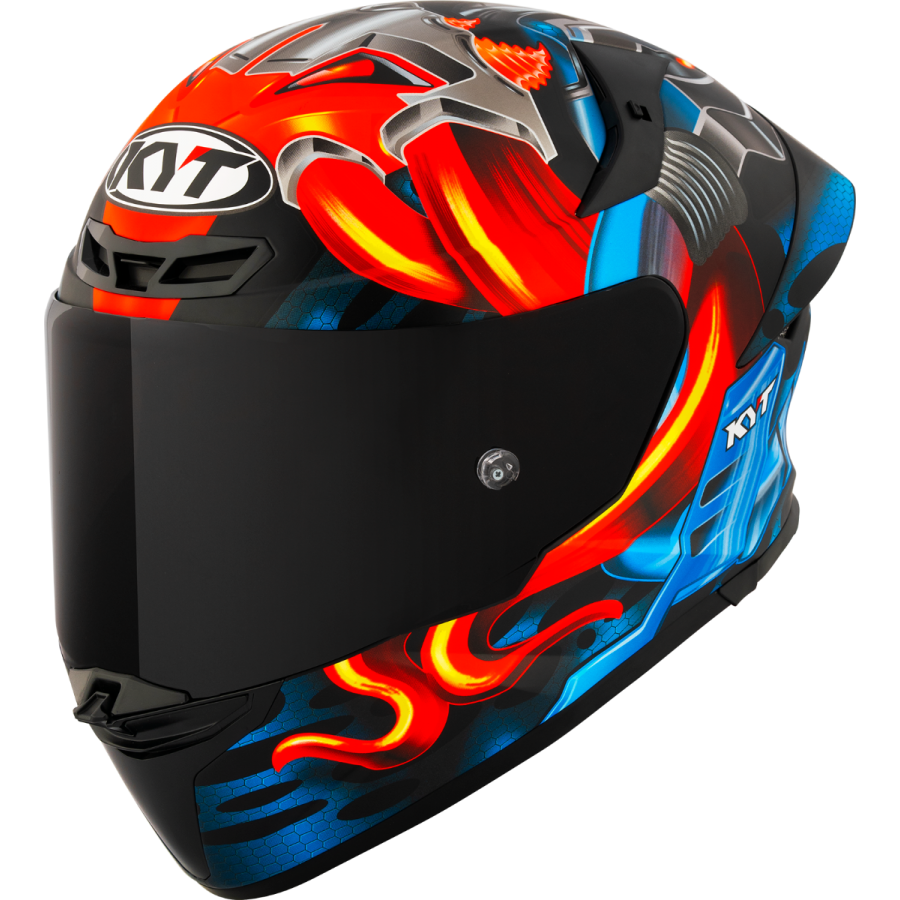 Kyt Integral MC Helmet TT-Revo Gear E6 Black /Red /Blue