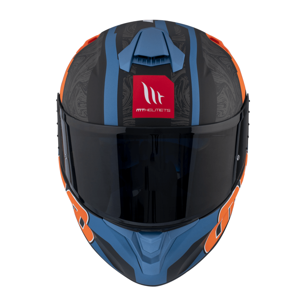 MT Helmets Integral Mc-Hjälm Targo Pro Welcome Orange