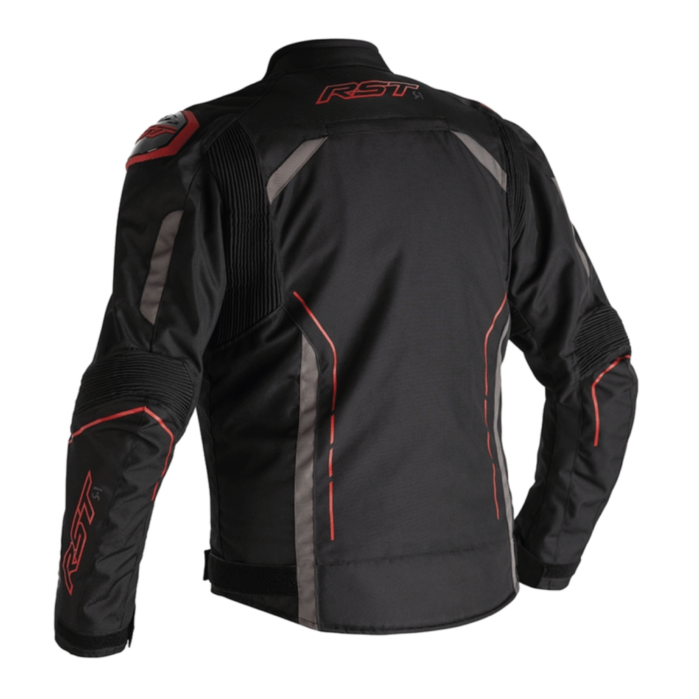 RST Textile MC-Jacket S-1 Black /Rot