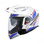 SMK Open MC Helm Hybrid Evo Tide