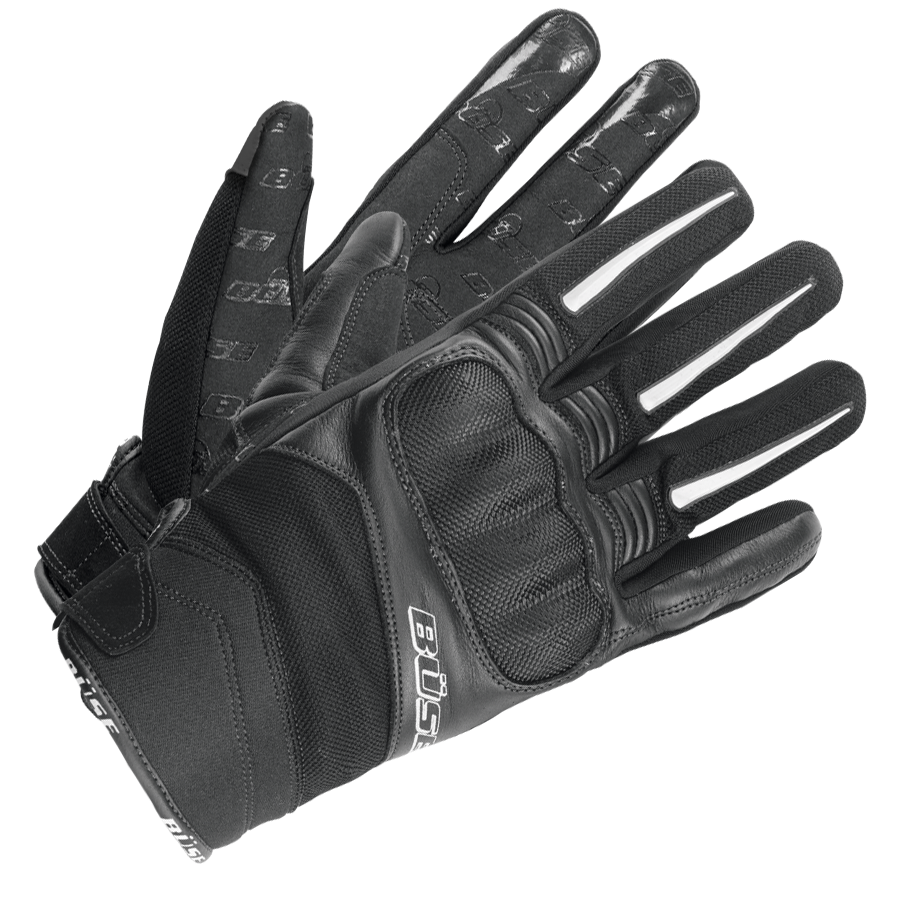 Büse Mc-Gloves Open Road Evo Schwarz