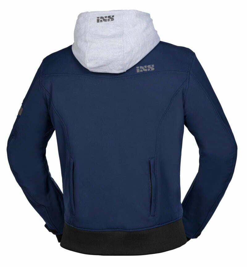 Ixs softshell mc jas dus moto blauw